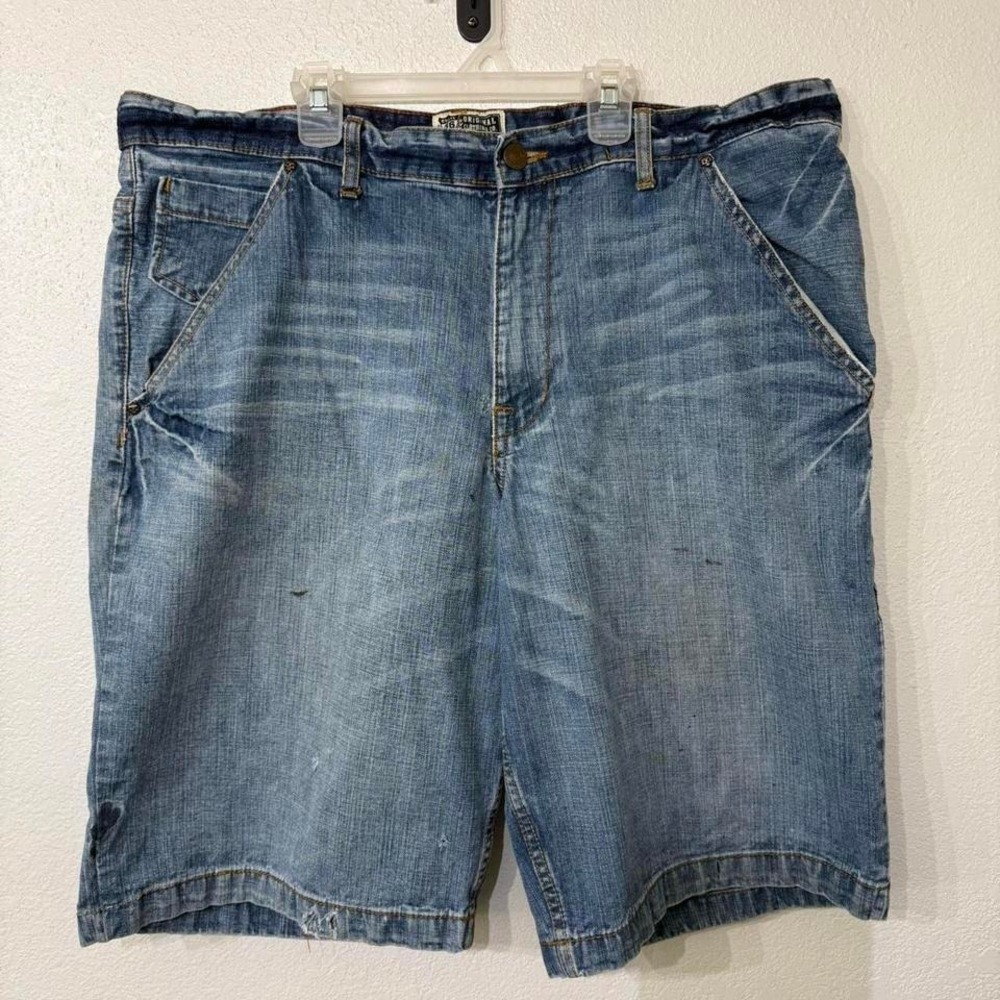 Route 66 Original Clothing Co. blue denim shorts‎
